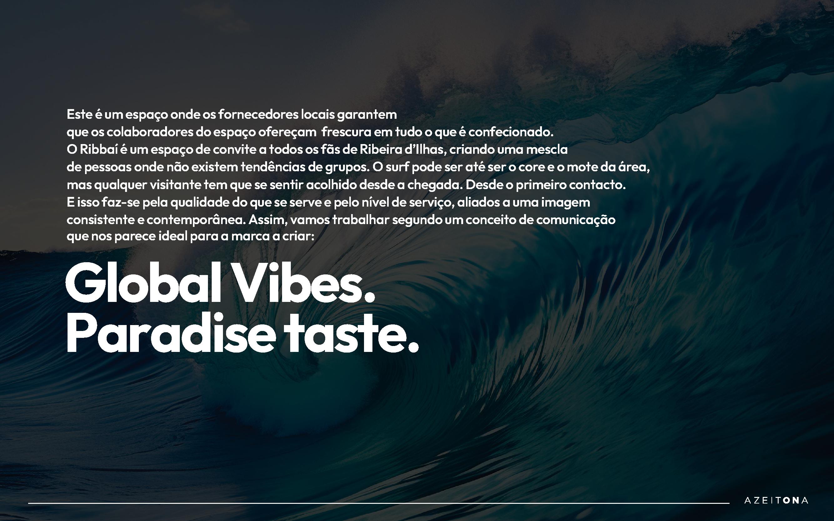 Ribbaí — Global Vibes. Paradise Taste.
